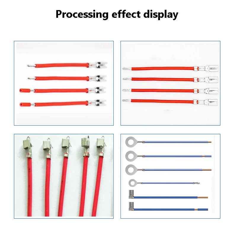  Macchina automatica per la crimpatura e la torsione della spelatura dei cavi, questa macchina automatica per la crimpatura
