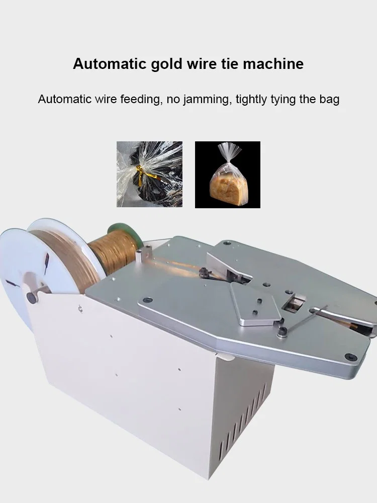 Macchina per cravatte a torsione per pane, Macchina per cravatte a torsione, Macchina per cravatte a torsione per alimenti