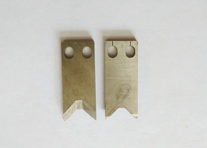white steel Blade, tungsten steel Blade, flat groove Blade, for stripping machine Tungsten Steel Blade