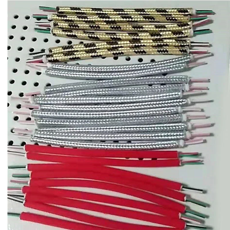 esposizione del campione di Nylon Braiding Cable Cutting And Stripping Machine, Macchina Spelafili di Riscaldamento