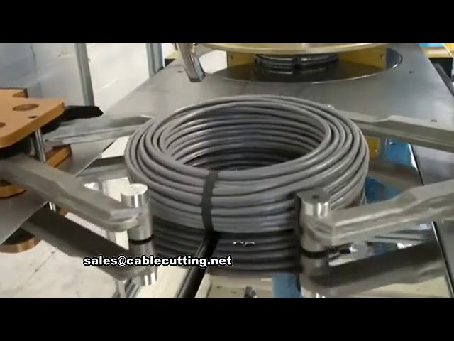 Automatic coiling & Strapping Machine, for pipe