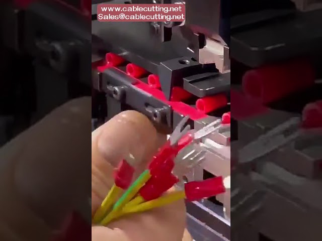 Super mute wire cable terminal crimping machine, terminal applicator for crimping machine