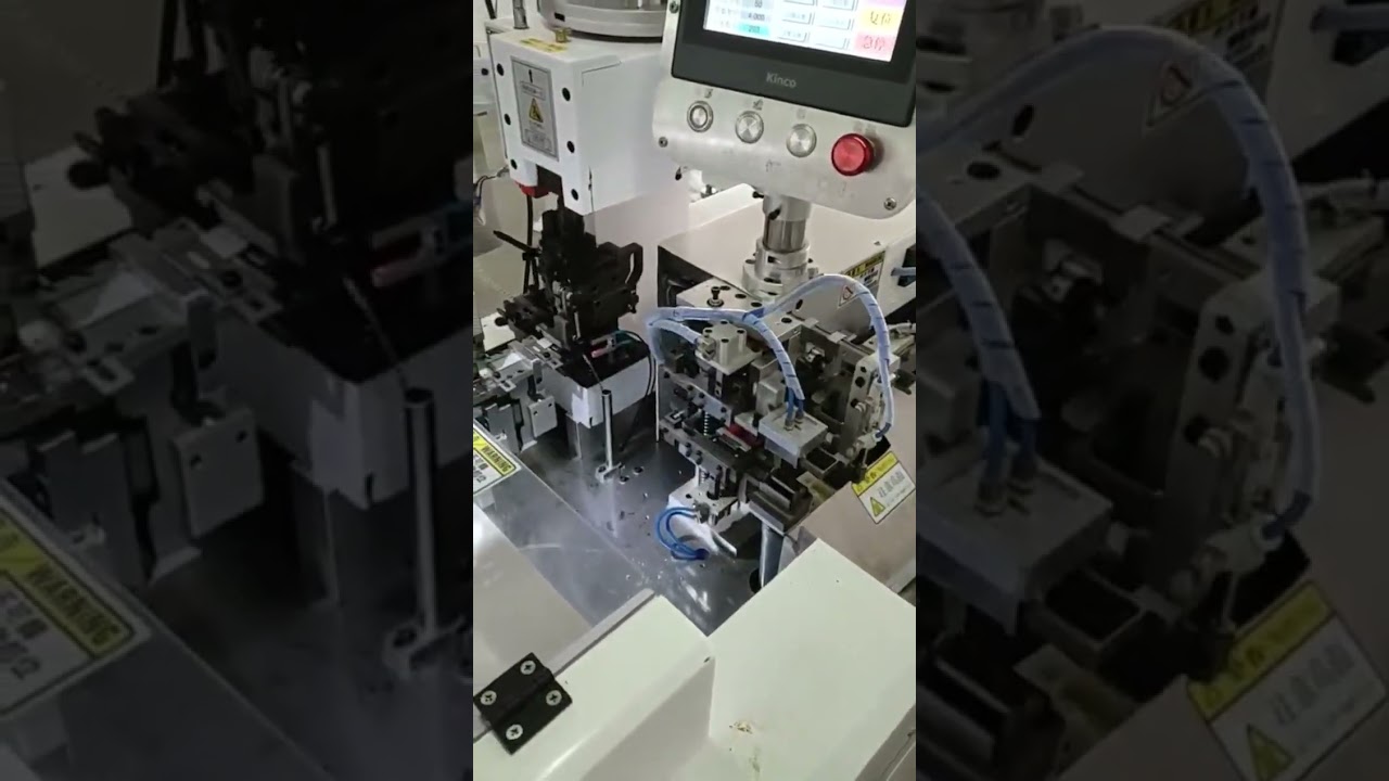 Fully Automatic Double-Head Tinning and Crimping Machine for Wiring Harness