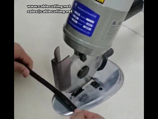 350W 220V 110V electric desktop wire cutting machine for cutting wire thickness 40mm USB cable