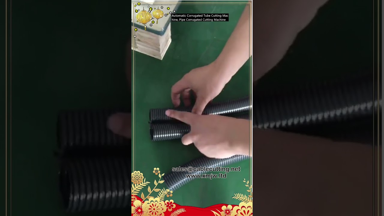 Automatic Corrugated Tube Cutting Machine, Pipe Corrugated Cutting Machine