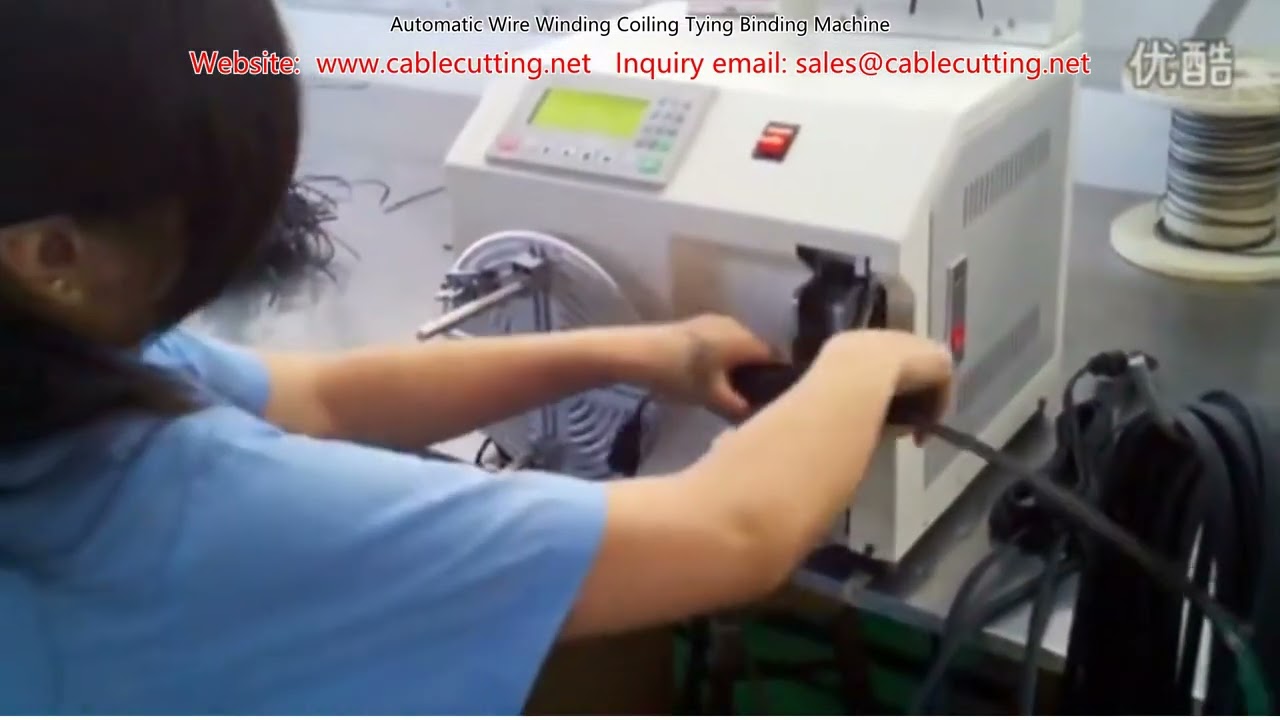 Automatic Wire Winding Coiling Tying Binding Machine