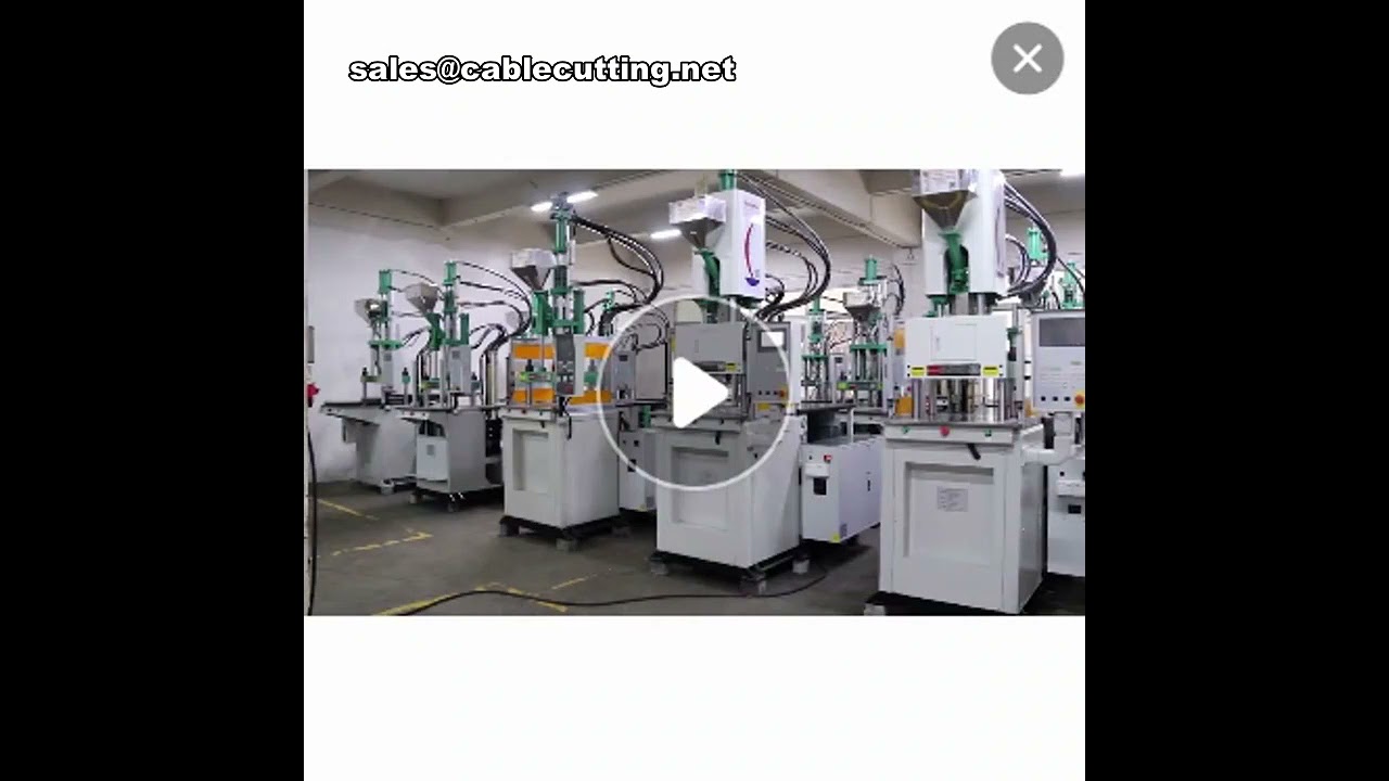High Accuracy Connector Vertical Injection Molding Machine High Precision Apple Head Connectors Form