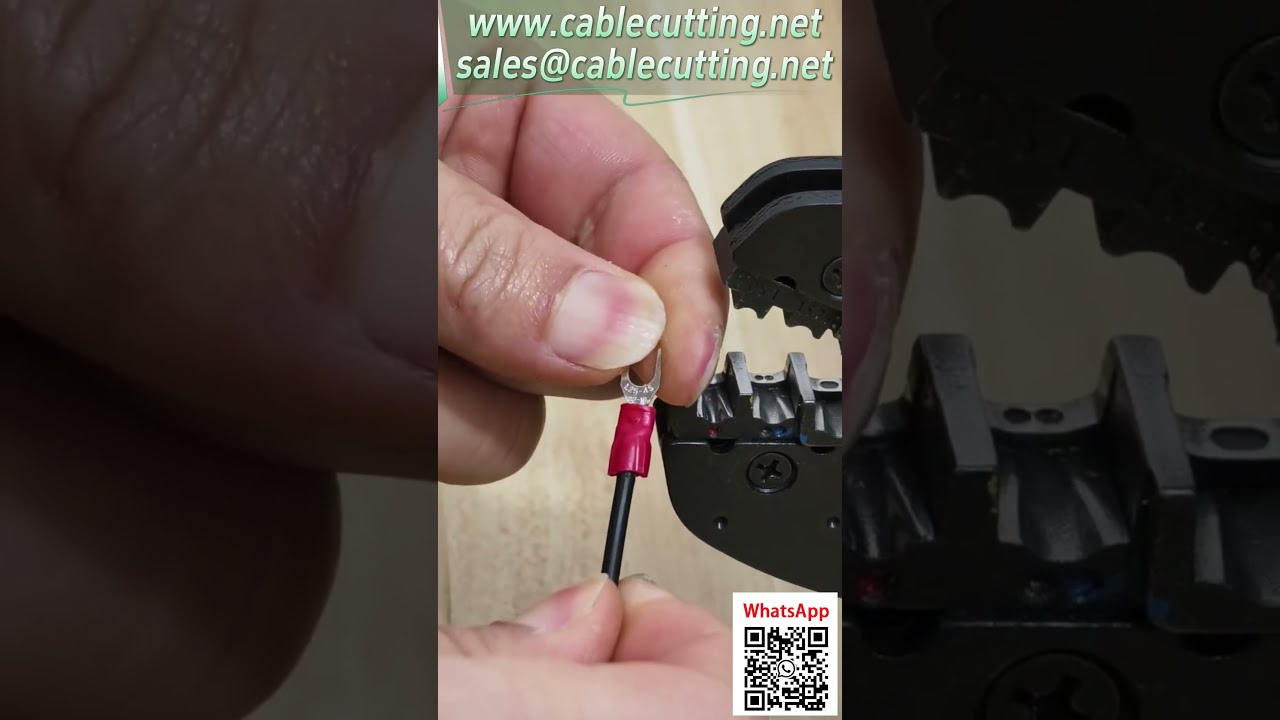 電動端子壓接機  更換模具壓各種端子  插電即用 帶計數功能 #自動化