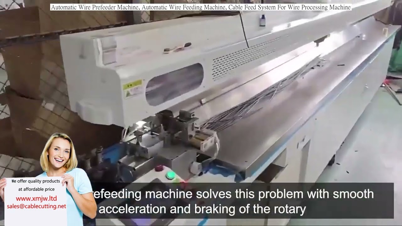 Automatic Wire Prefeeder Machine, Automatic Wire Feeding Machine, Cable Feed System For Wire Process