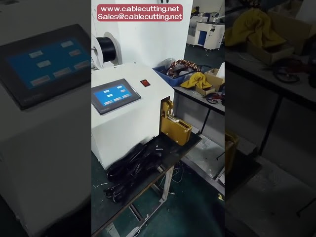 Tying OD 40  80 Mm Manual Usb Cable Power Cord Cable Wire Binding Machine, Ce Certificated