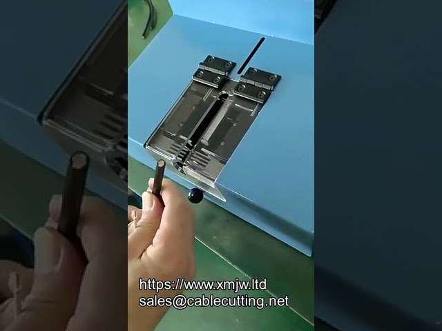 Pneumatic Non adjustable Knife Induction Type Wire Cable Stripping Machine