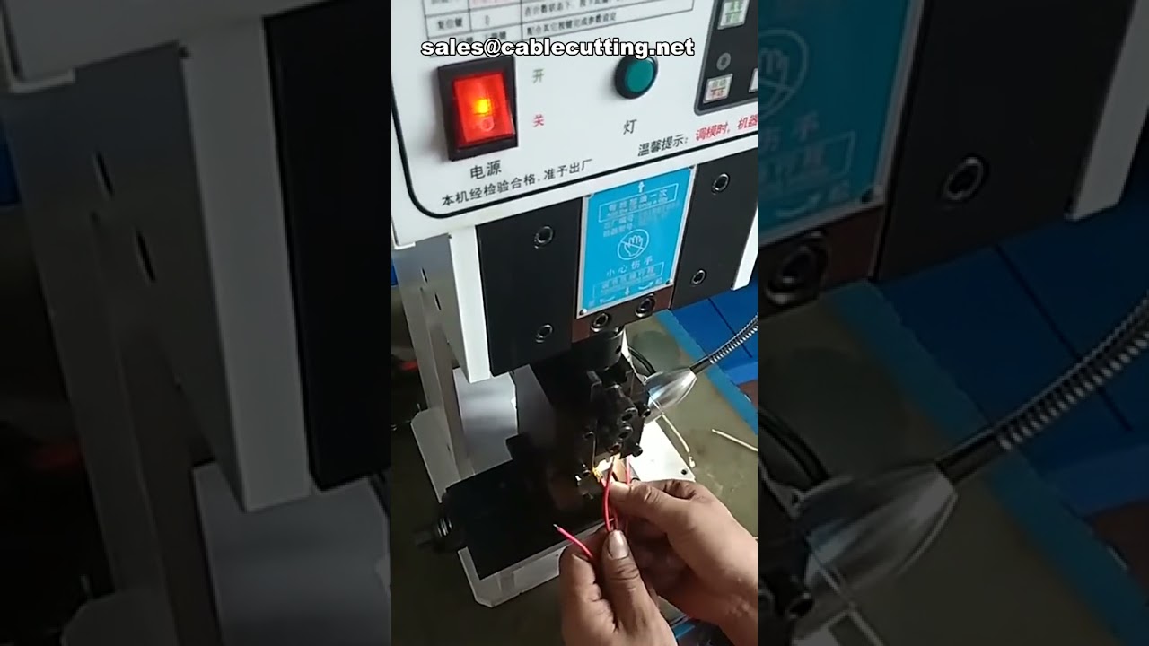 Super Silence And Power Saving Ultra quiet Terminal Machine 1 5t Automatic Wire Crimping Machine, Te