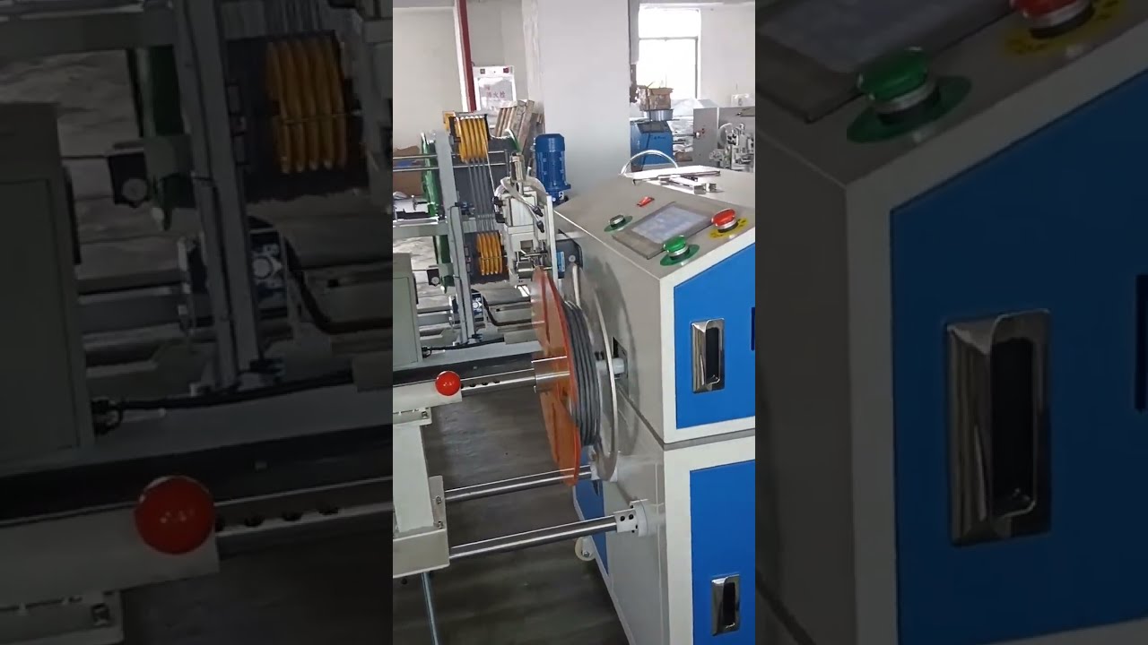 Automatic Meter Counting, Sorting, Cutting, Wire Winding & Coiling Machine with 500kg Pay off