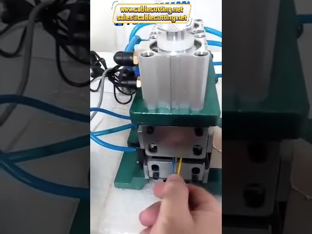 3F Pneumatic Wire Stripping Machine Pneumatic Cable Peeling Machine Multi core Sheathed Wire Twistin