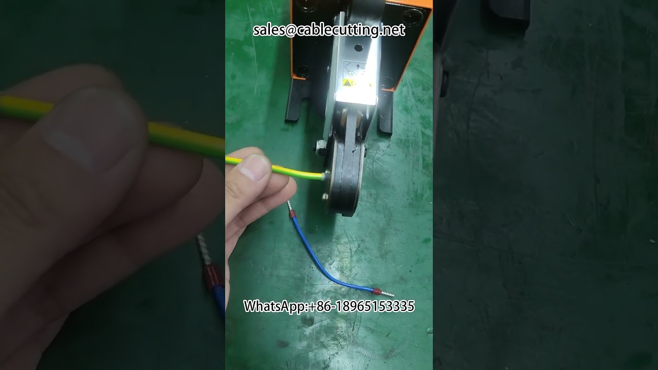 Tubular terminal crimping machine #automation Equipment #mechanical equipment