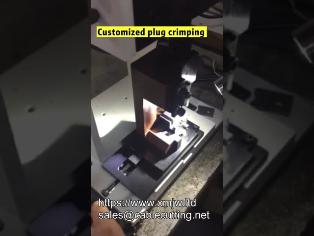 WPM 2000 Semi automatic Copper Wire Connect Terminal Crimping Machine