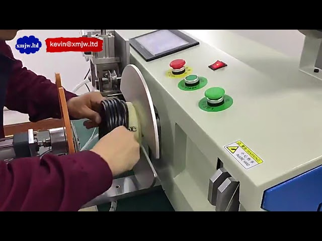 Industrial Machinery Automatic Meter Counting Cable Thread Bobbin Machine Wire Rope Coiling Machine