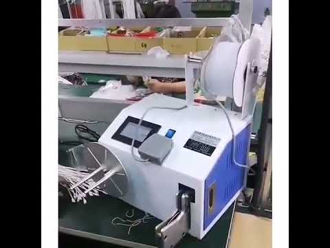 Automatic Wire Coil Winding Machine   Binding & Tying Function