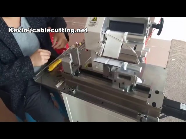 Automatic Cable Labels Fold Tags Labeling Machine For Cable Wires
