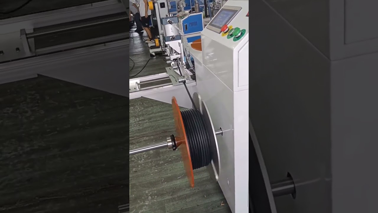 Heavy Duty Automatic Meter Counting, Sorting, Cutting & Tube Coiling Machine 50kg+, 1 25mm, #machine
