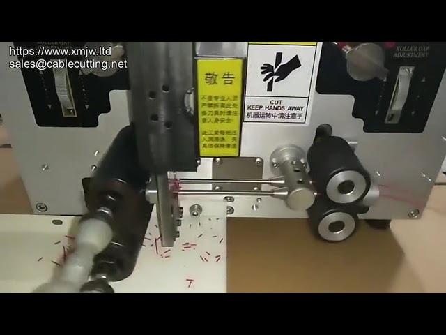 4sqmm Two Electronic Cables Wires Automatic Cutting And Stripping Twisting Machine