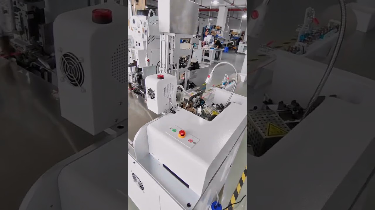 Fully Automatic Waterproof Plug Insertion and Terminal Crimping Machine for Automotive Wire Harne