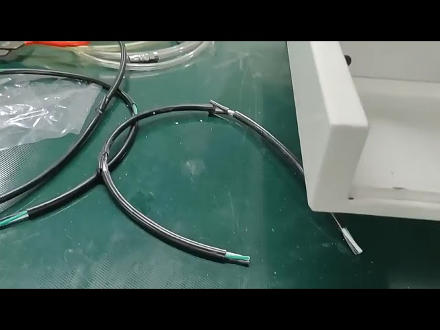 LED String Light Making Machine   Patio Lights, Middle Stripping & Cutting