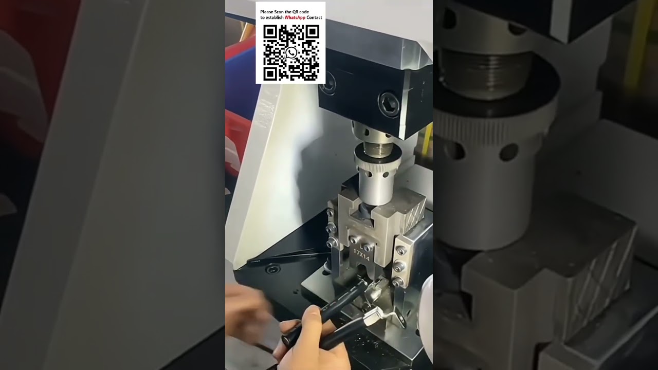 High Precision Servo Terminal Crimping Press for EV Harnesses #Automated Equipment