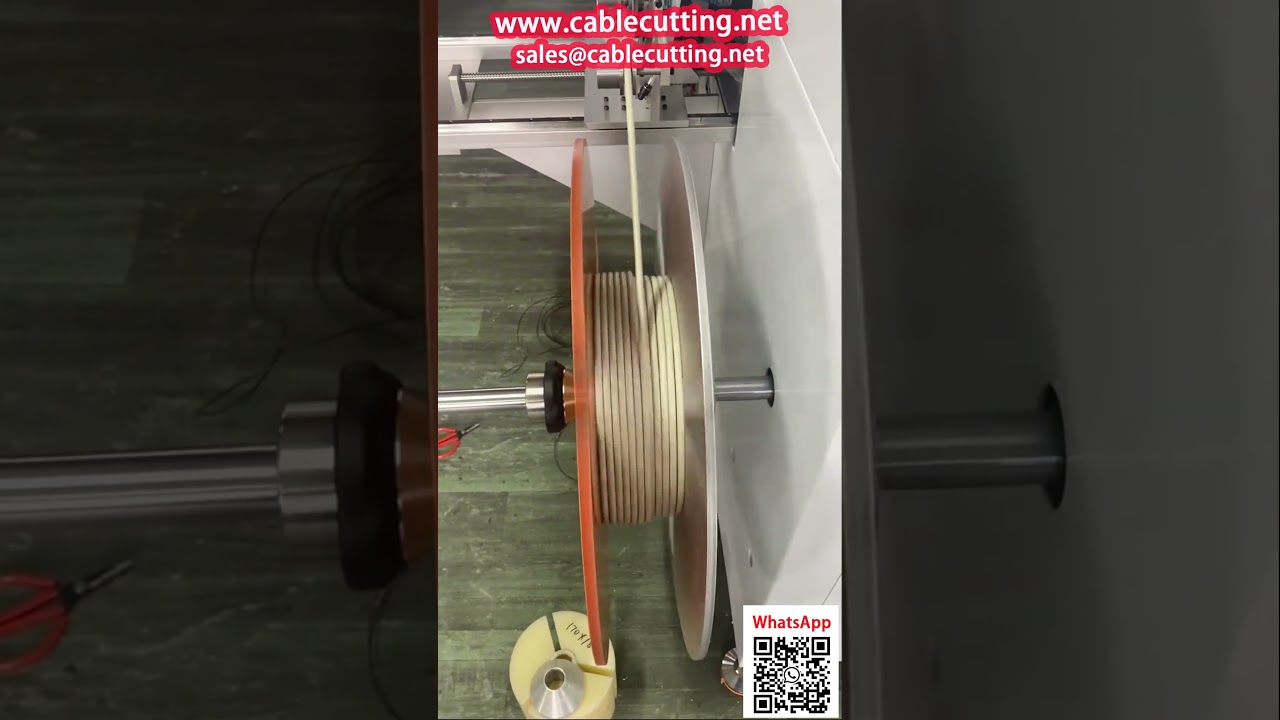 Bobineuse Automatique à Alignement et Comptage   Arrêt et Coupe à Longueur Définie