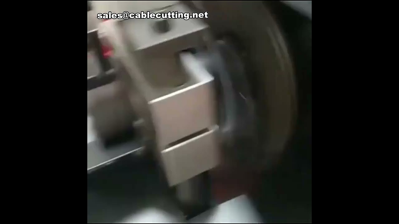 Automatic Multilayer PEX Tube Cutting Machine for Plumbing Pipes