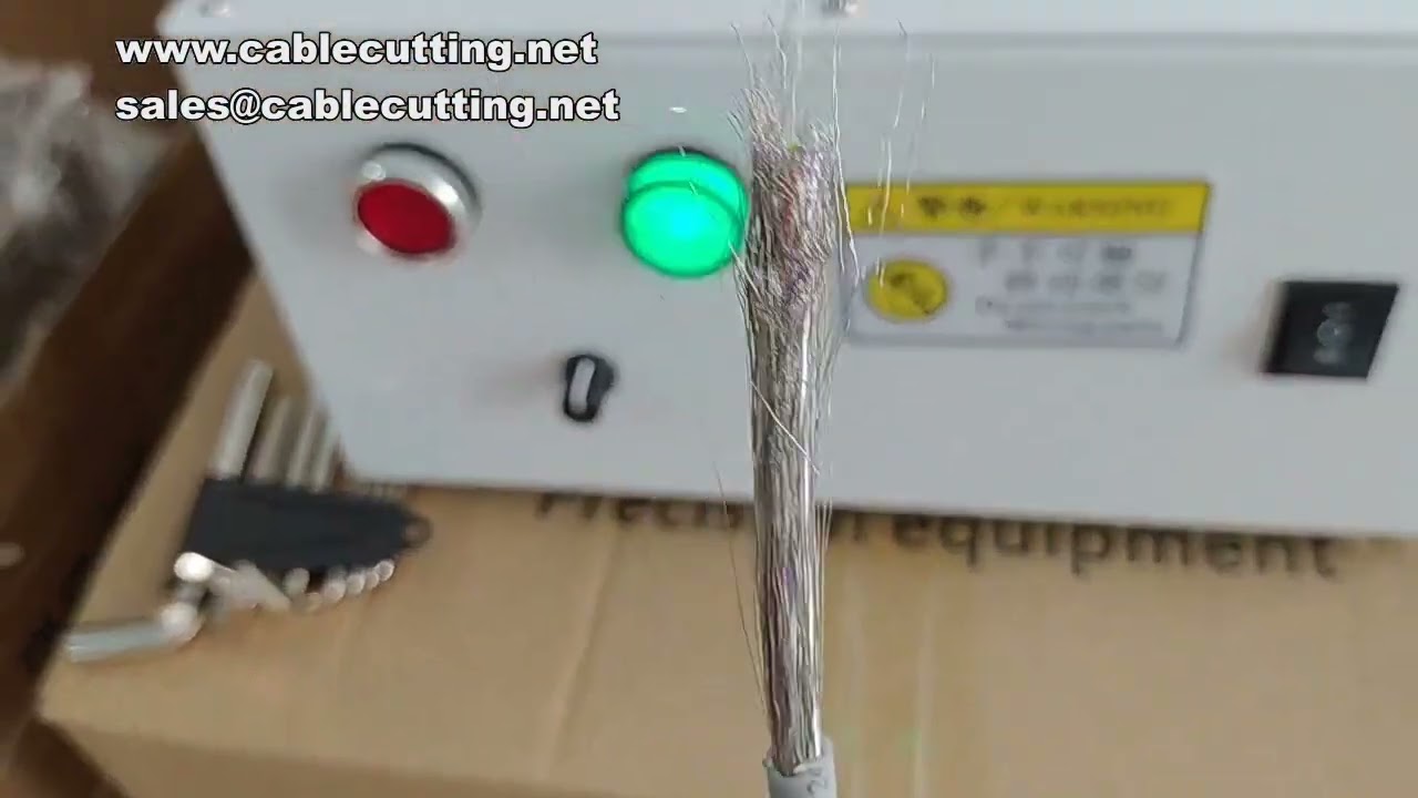 Data line shield line brush line splitter machine, braided line splitter stripping machine, integrat