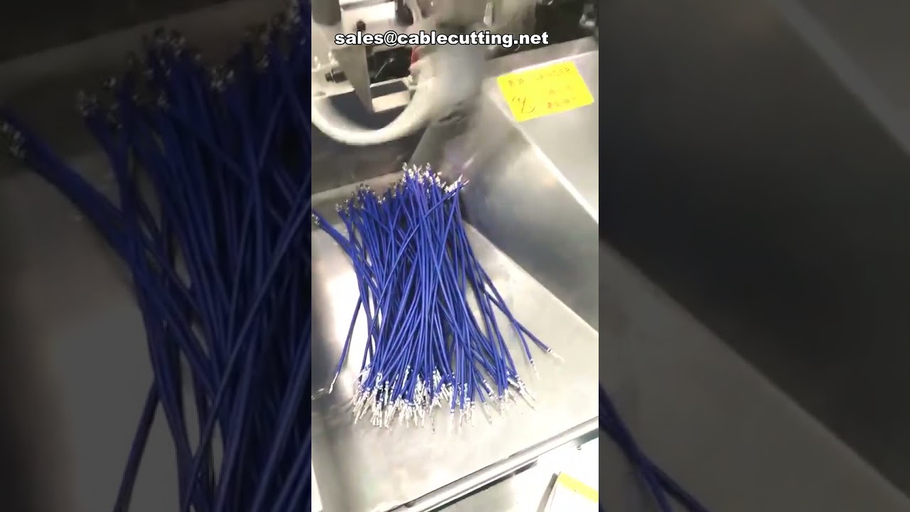 Hot Sell Fully Automatic Wire Cutting Stripping And Terminal Crimping Machine, Terminal Crimping Mac