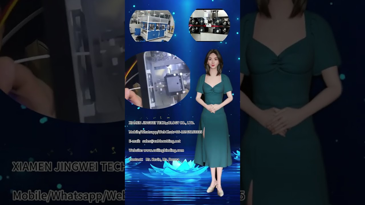 Semi automatic Flexibility Cable Winding And Tying Machine Binding Tool Diameter 5 35mm