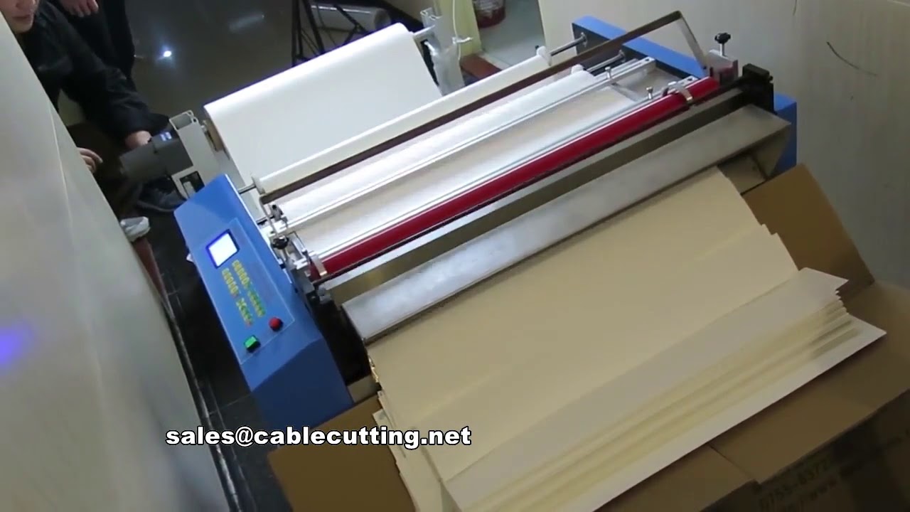 Automatic Hot Stamp Paper Cutting Machine | 700mm Width Solar Panel Cutter