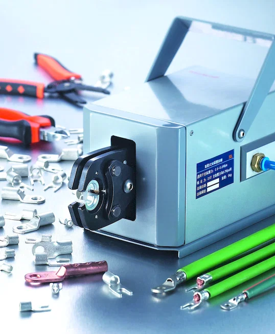 Crimpatrice Terminali Pneumatica WPM-50L